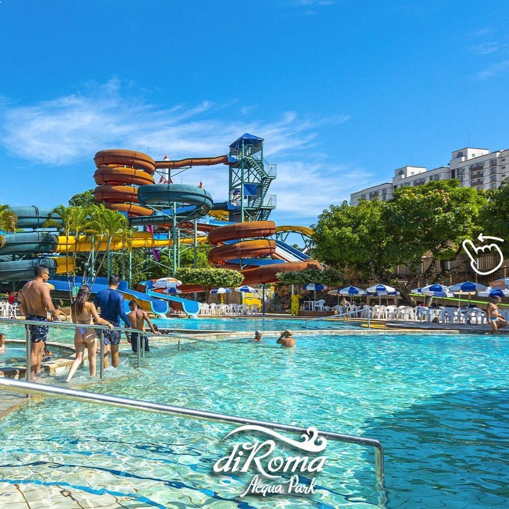 Hotel Spazzio Diroma Cafe Da Manha E Acesso Ao Acqua Park Caldas Novas Exterior foto