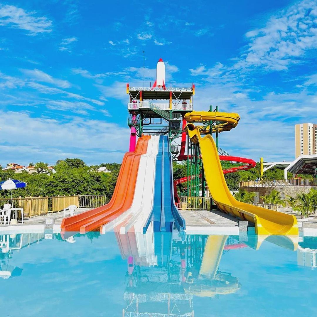 Hotel Spazzio Diroma Cafe Da Manha E Acesso Ao Acqua Park Caldas Novas Exterior foto